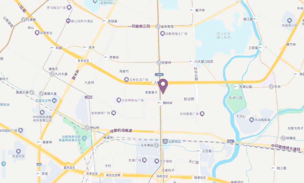 国航世纪中心位置地图